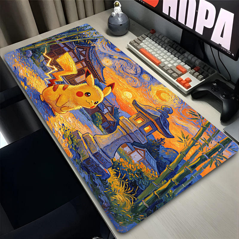 Tablet With All Accessories - Mouse Pad Pokemon Pikachus Rubber Extended