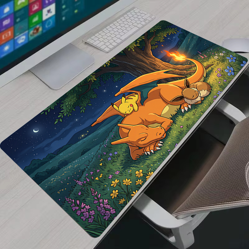 Tablet With All Accessories - Mouse Pad Anime PC Gamer Cabinet