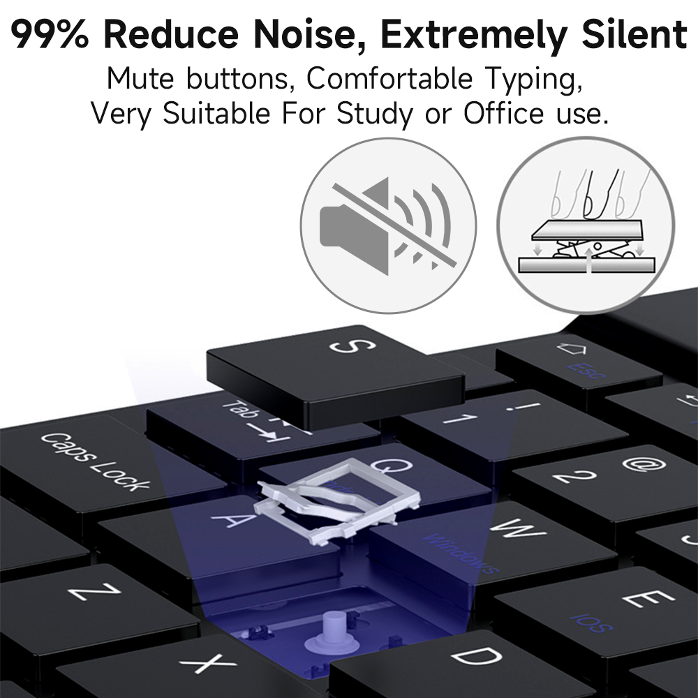 Bluetooth Keyboard for IOS And - Windows Tablet Accessories recensie en prijs