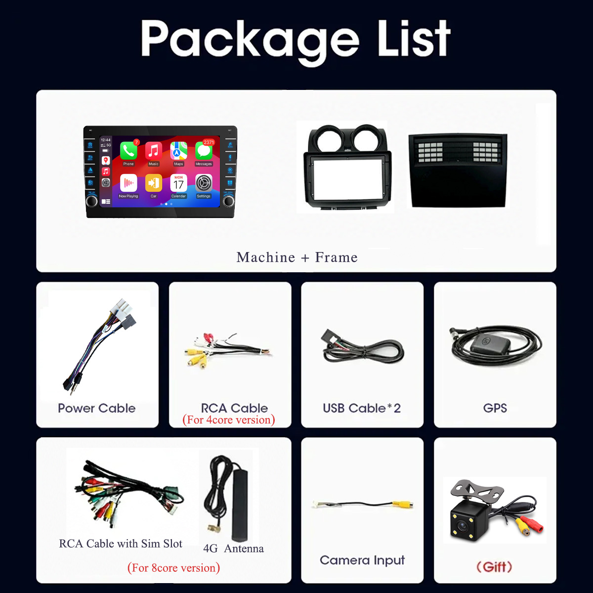 8G+128G Android 14 Car Autorad - Tablet Danish Mobile & Accessories Photos recensie en prijs