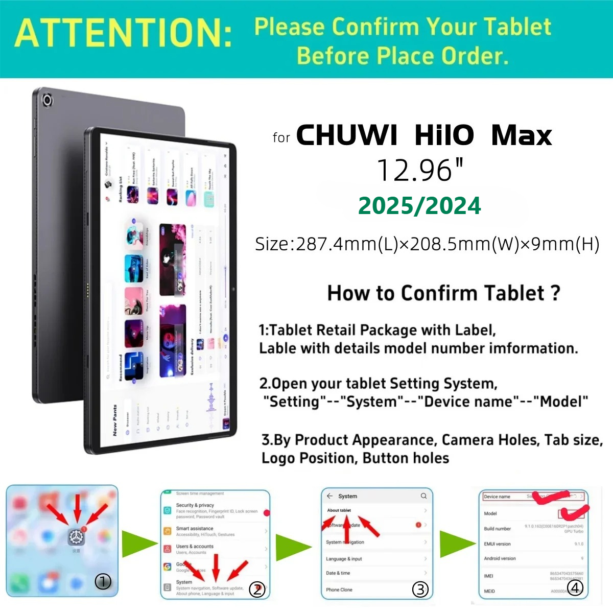 Flip Cover for Chuwi Hi10 Max  - Chuwi Tablet Accessories recensie en prijs