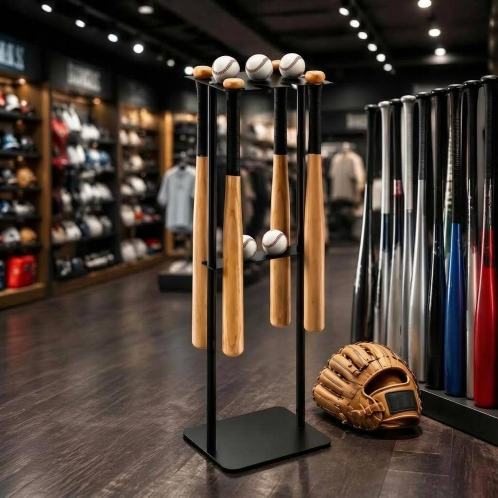 Metal Baseball Display Rack Mo - Mobile & Tablet Accessories recensie en prijs