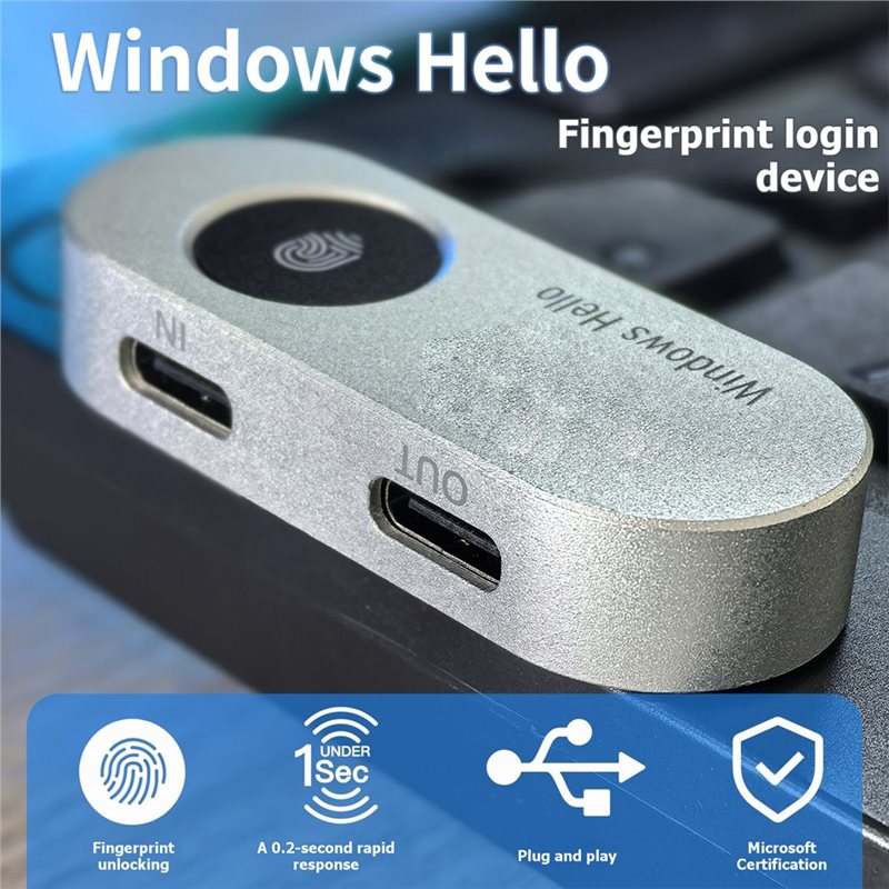 AS95-New Windows Hello Fingerp - Windows Tablet Accessories recensie en prijs