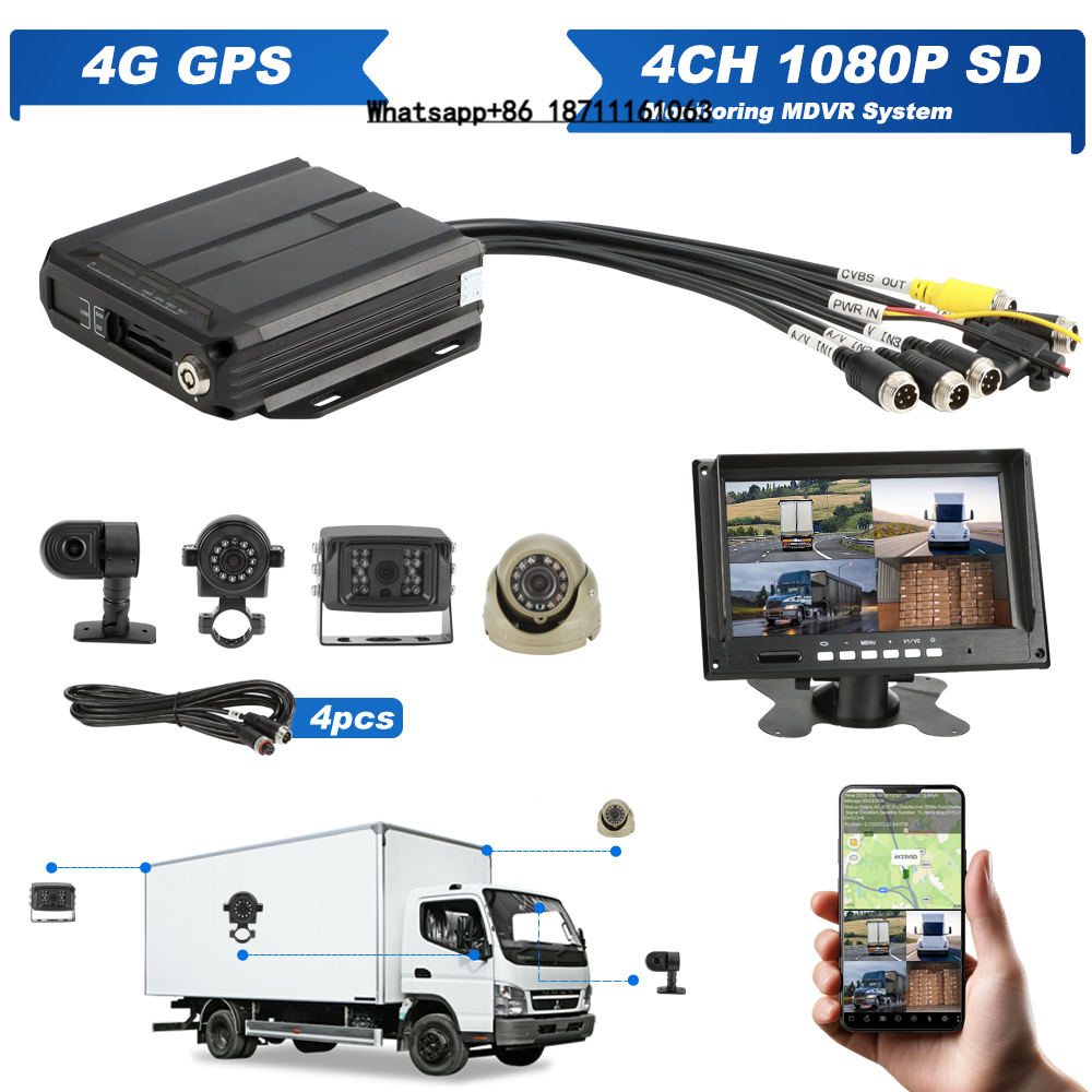 Mini 1080P Ahd 4ch Car Dvr Veh - Mobile & Tablet Accessories recensie en prijs
