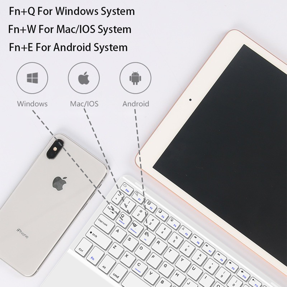 Touchpad Wireless Keyboard and - Windows Tablet Accessories recensie en prijs