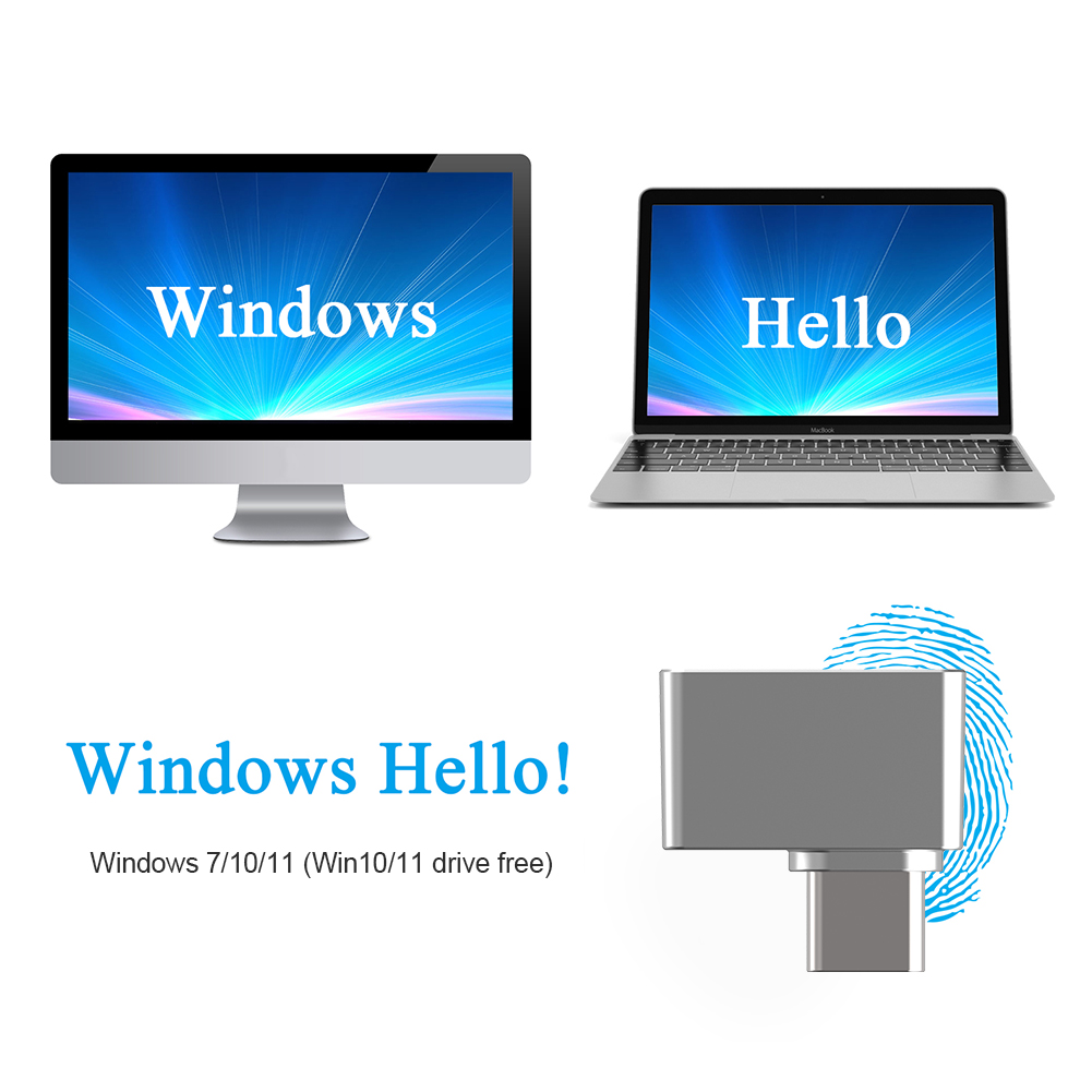 Type-C Biometric Scanner Passw - Windows Tablet Accessories recensie en prijs