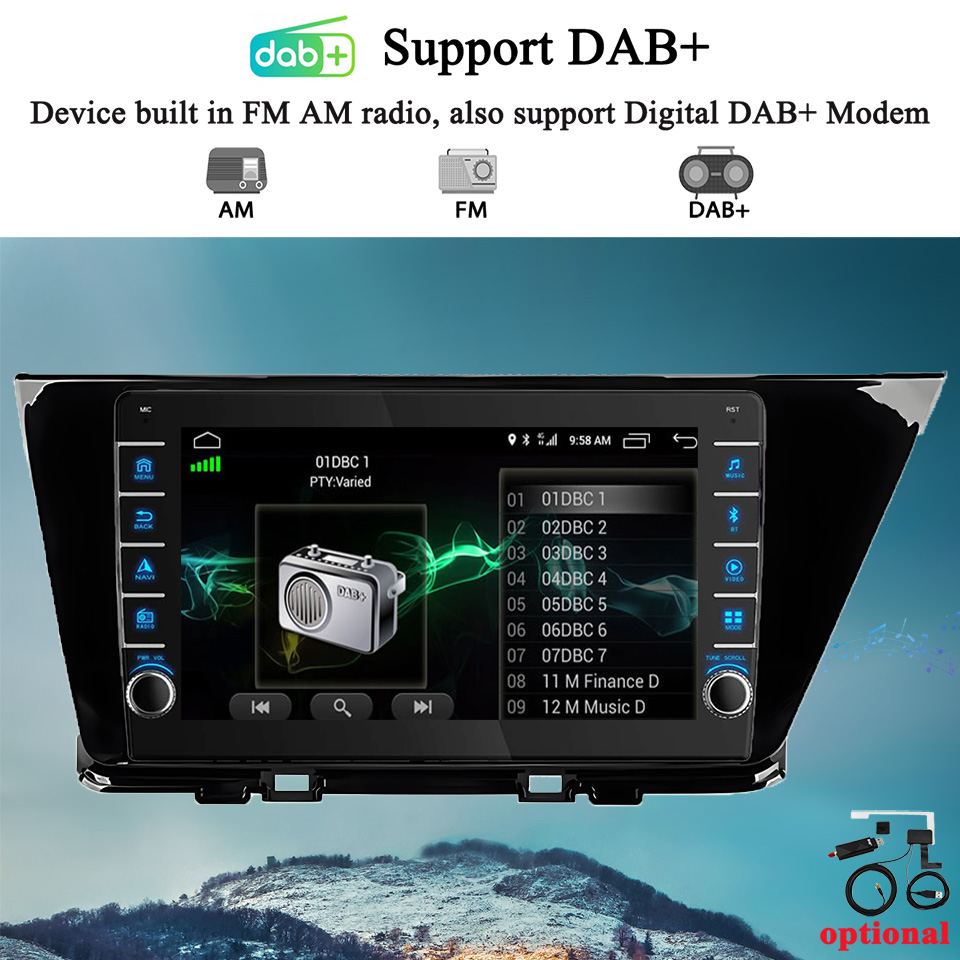 8G+128G Android14 Carplay Auto - Tablet Danish Mobile & Accessories Photos recensie en prijs
